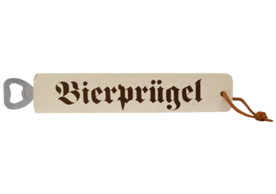 Holz-Flaschenöffner Bierprügel