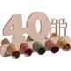 Holz Geldgeschenk 40. Geburtstag