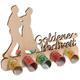 Holz Geldgeschenk Goldene Hochzeit