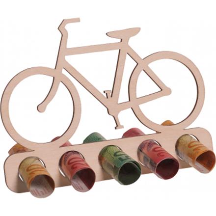 Holz Geldgeschenk Velo