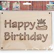 Holz Geldkarte Happy Birthday | Bild 2