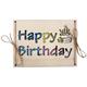 Holz Geldkarte Happy Birthday