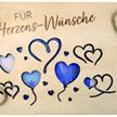 Holz Geldkarte Herzenswünsche | Bild 1