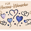 Holz Geldkarte Herzenswünsche | Bild 1