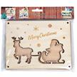 Holz Geldkarte Merry Christmas | Bild 2