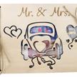 Holz Geldkarte Mr & Mrs | Bild 1