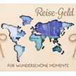 Holz Geldkarte Reisegeld | Bild 1