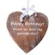 Holzherz Happy Birthday