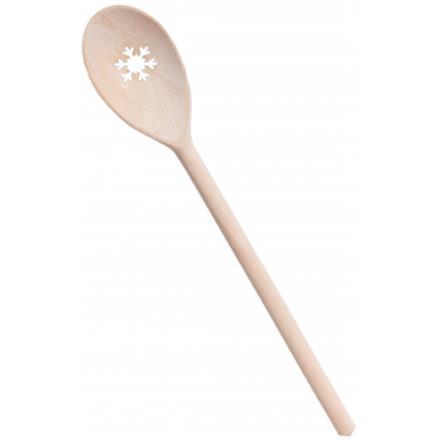Holzkelle Schneeflocke