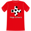 Hopp Schwiiz Fussball T-Shirt - XL