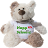 Hopp Schwiiz weiss Plüschbär