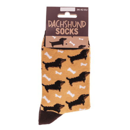Hund Dackel Socken (36/42)