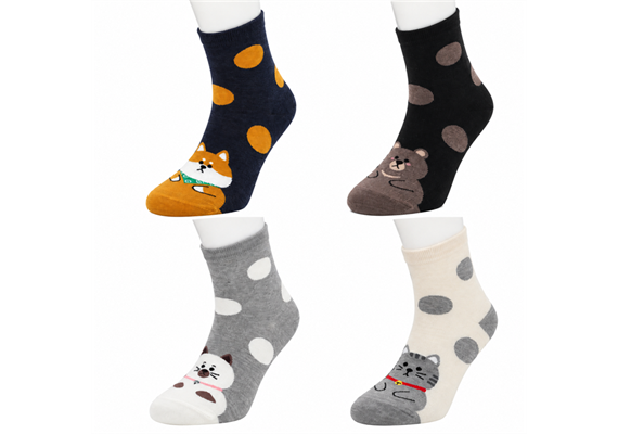Hunde Socken (4 sort.)