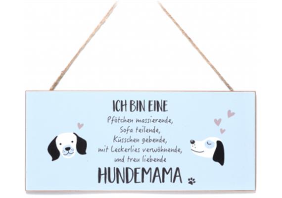Hundemama Holzschild