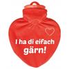 I ha di gärn Bettflasche