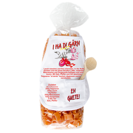 I ha di gärn Herz Pasta