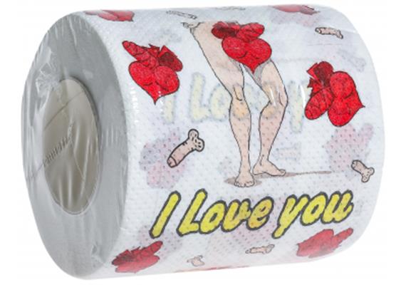 I love you Penis WC-Papier