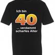Ich bin 40 T-Shirt - L | Bild 1