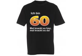 Ich bin 60 T-Shirt - XXL