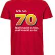 Ich bin 70 T-Shirt - M | Bild 2