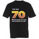 Ich bin 70 T-Shirt - XXL