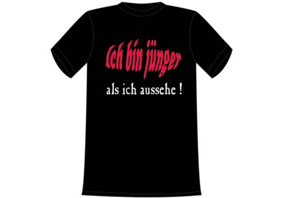 Ich bin jünger T-Shirt - M