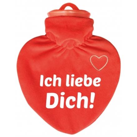 Ich liebe Dich Bettflasche