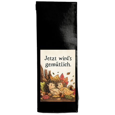 Igel Jetzt wirds gemütlich Tee