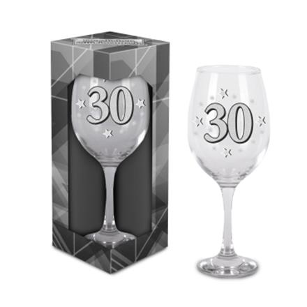 Jubiläumsglas 30