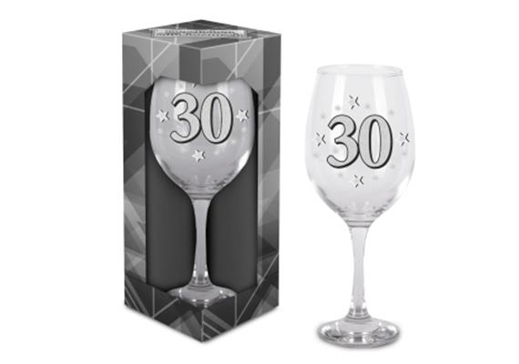 Jubiläumsglas 30