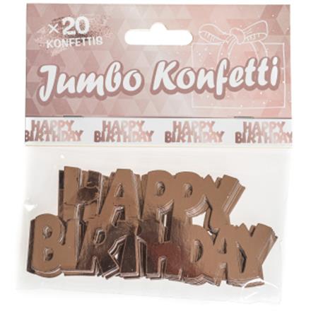 Jumbokonfetti Happy Birthday