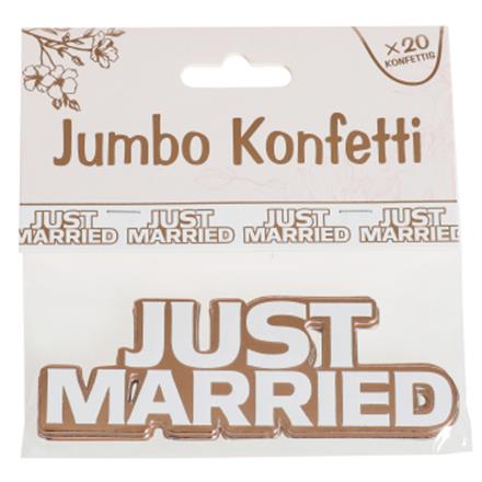 Jumbokonfetti Just Married