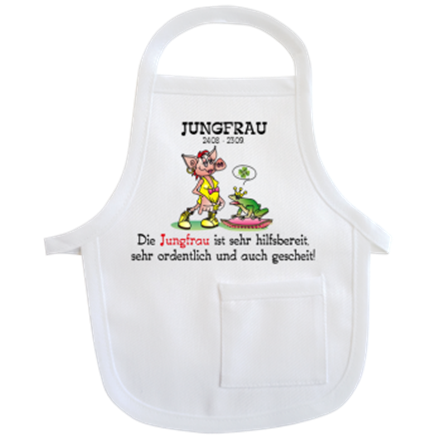 Jungfrau Sternzeichen Mini-Schürze