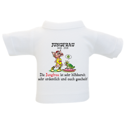 Jungfrau Sternzeichen Mini-T-Shirt