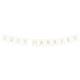 Just Married Banner Girlande weiss