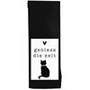 Katze Geniess die Zeit Tee