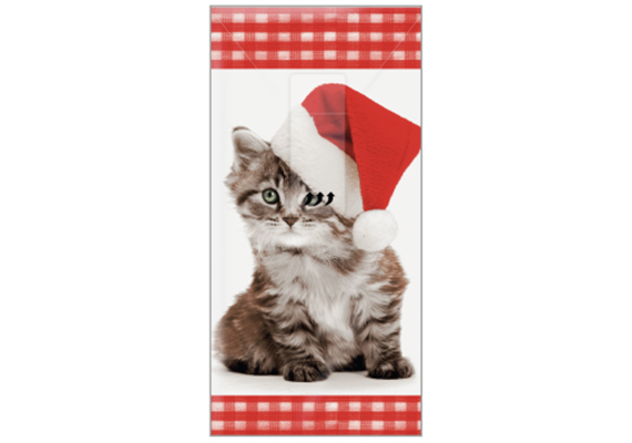 Katze Weihnachten Taschentuch