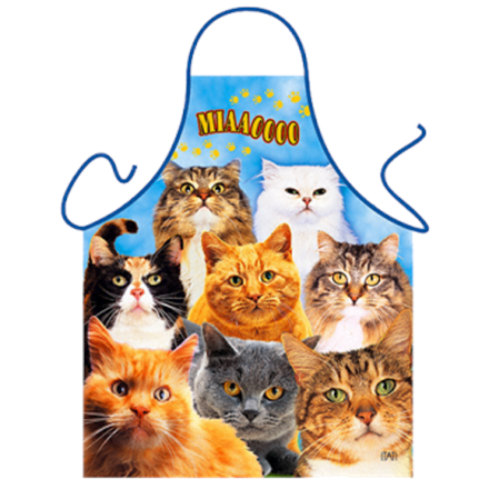 Katzen Schürze