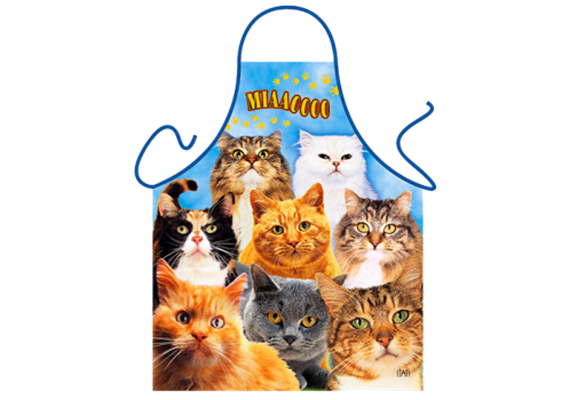 Katzen Schürze