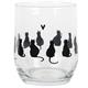 Katzen Trinkglas
