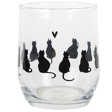Katzen Trinkglas