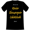 Kaviar Champagner Schoggi T-Shirt - M