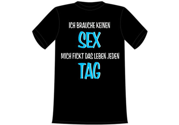 Kein Sex T-Shirt - XXL