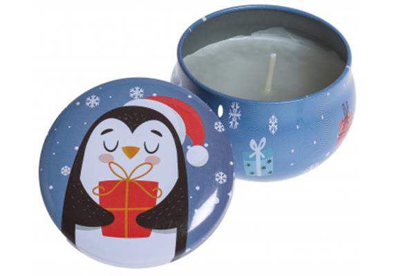 Kerzen in Weihnachtsdosen | Bild 1