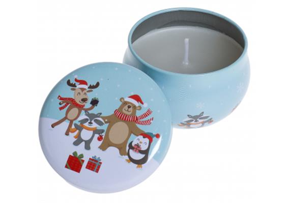 Kerzen in Weihnachtsdosen | Bild 3