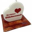 Kerzenteller Glas rot | Bild 2