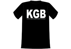 KGB Biertrinker T-Shirt - S