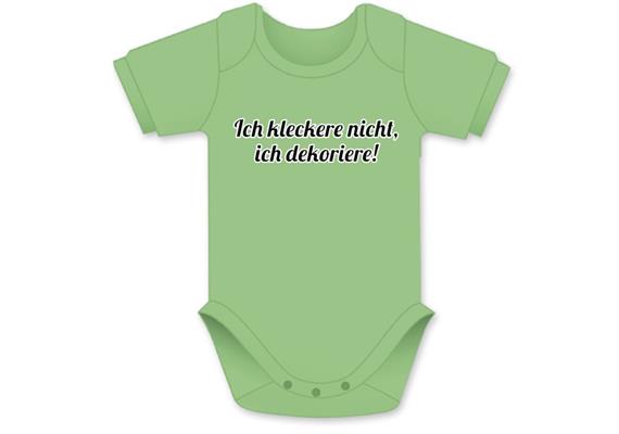 Kleckere Dekoriere Body - Grösse 62/68
