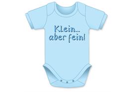 Klein aber fein hellblau Body - Grösse 74/80