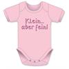 Klein aber fein rosa Body - Grösse 62/68